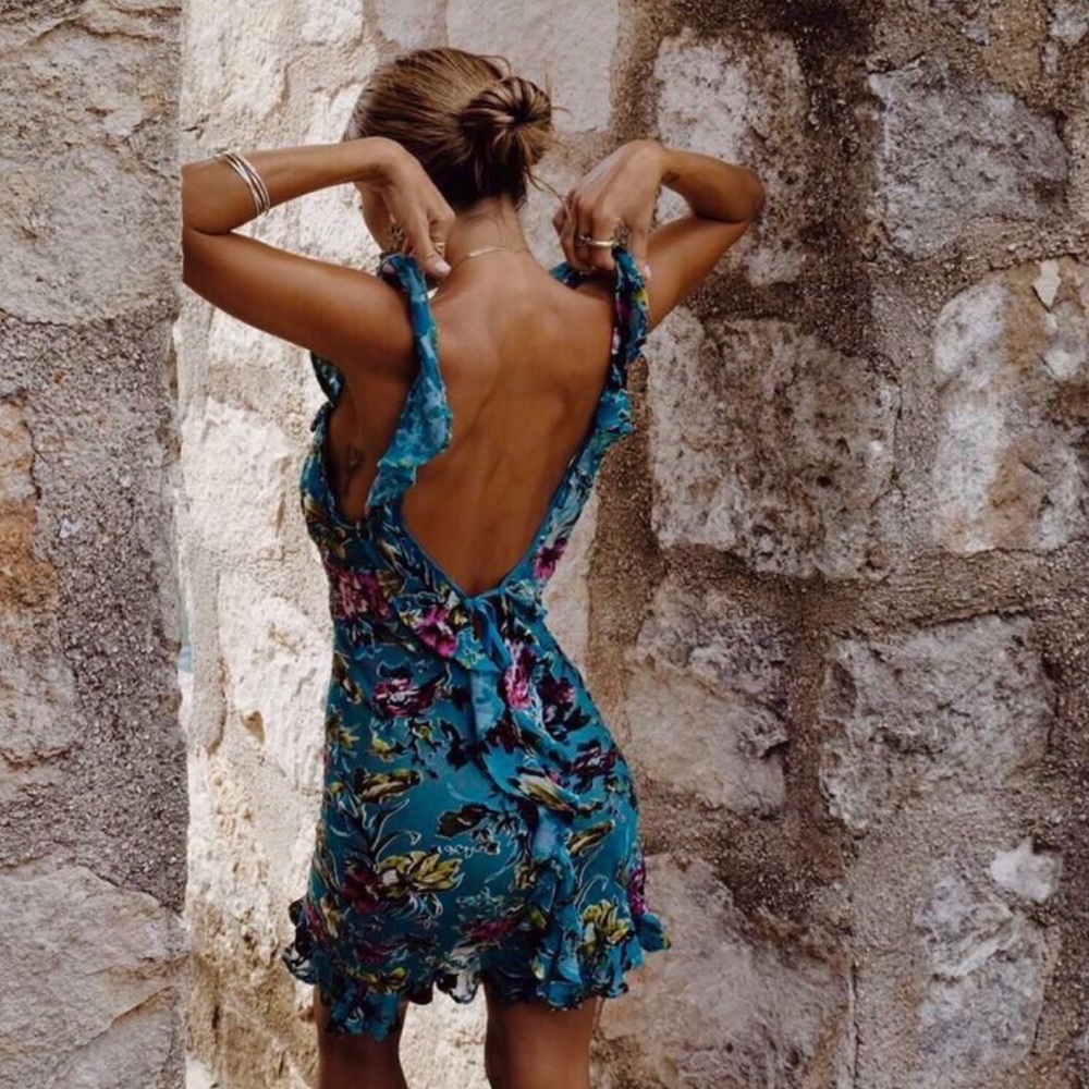 Rat and Boa “Frida” Dress